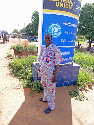 Our guide, Amadou