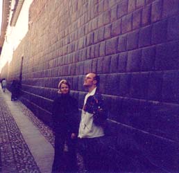 Old Inca wall in Cuzco