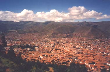 View over Cuzco